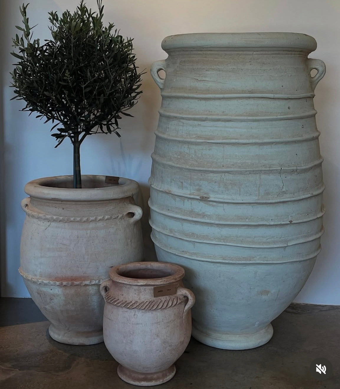 Jarre en terre cuite moyen modèle