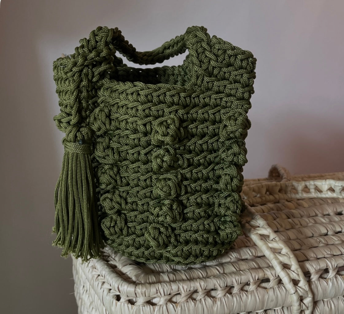 Sac en crochet mini