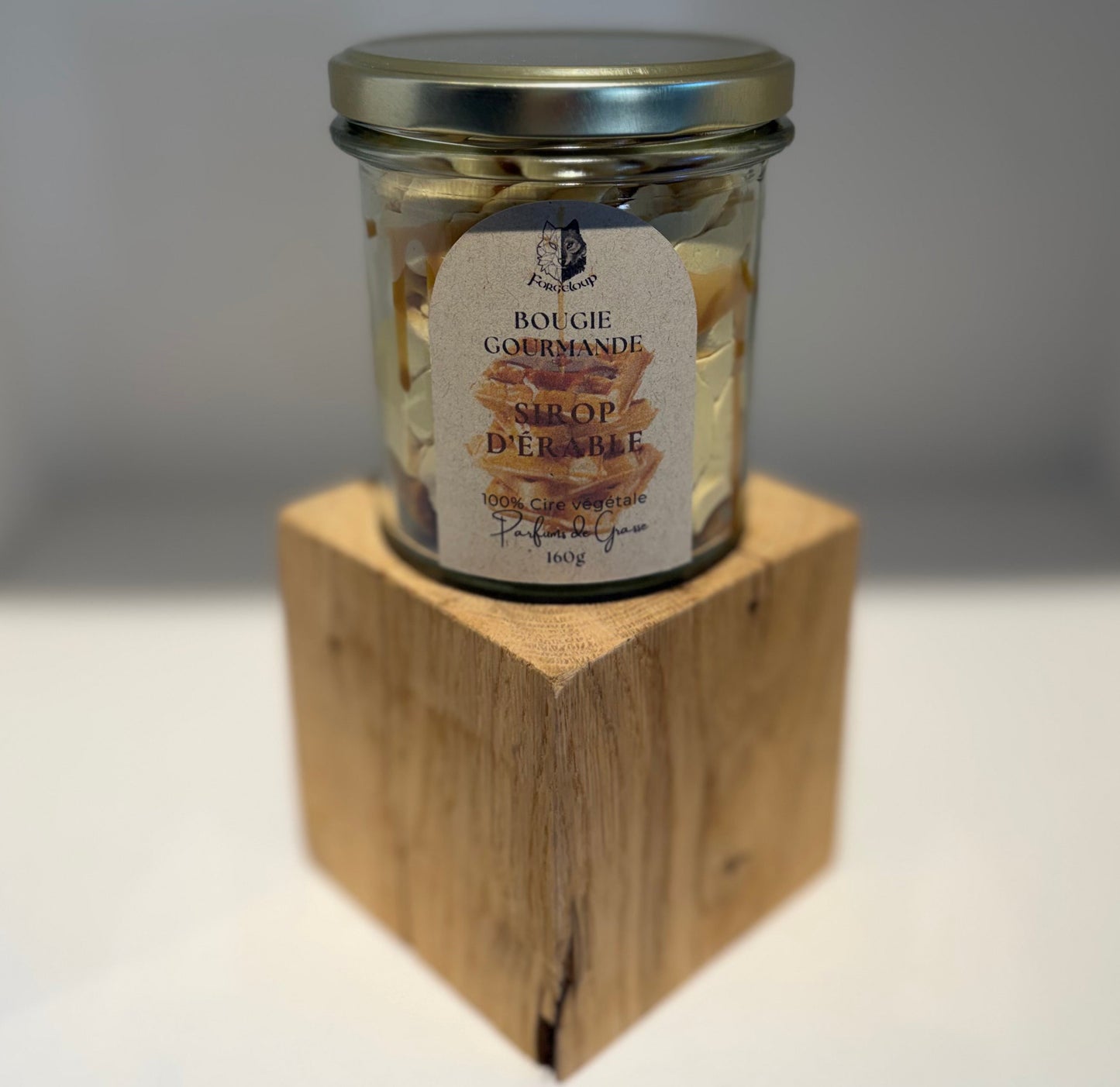 Bougies gourmandes par  Forgeloup