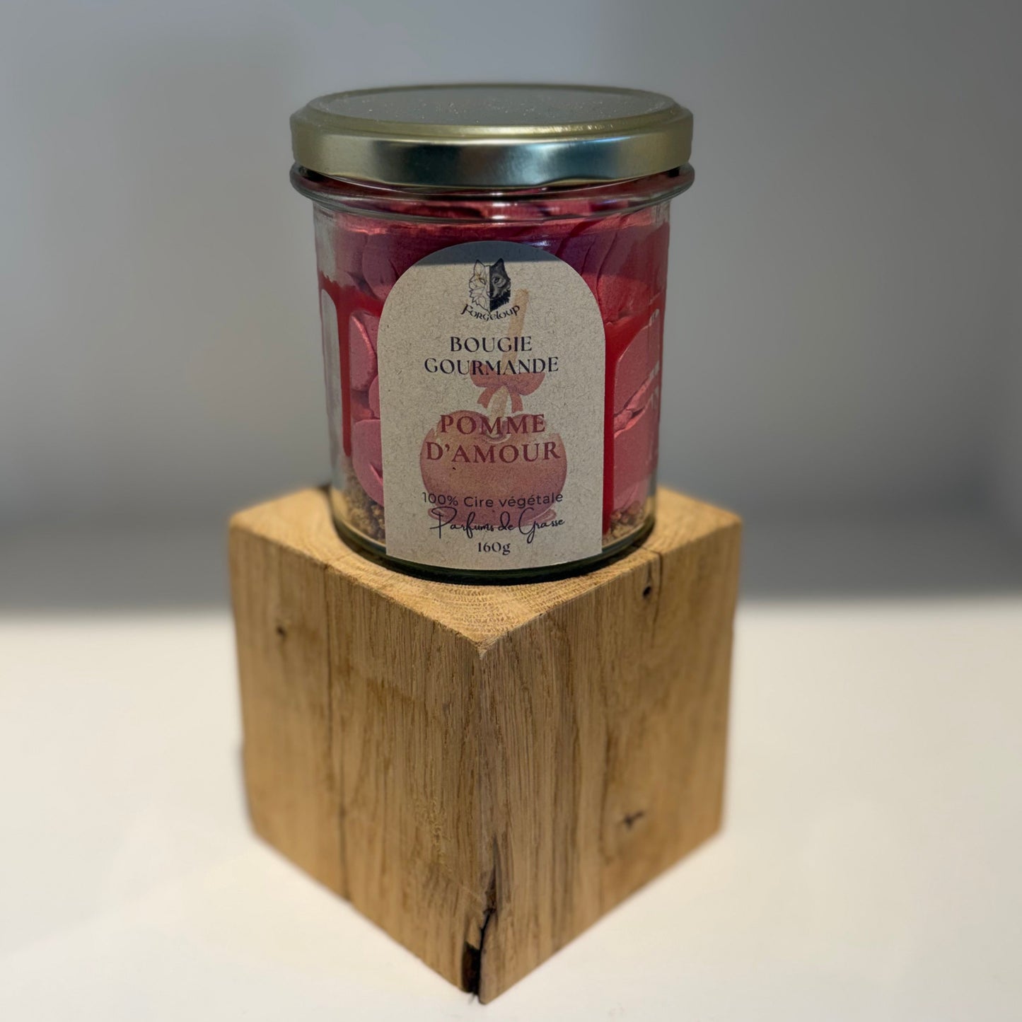 Bougies gourmandes par  Forgeloup