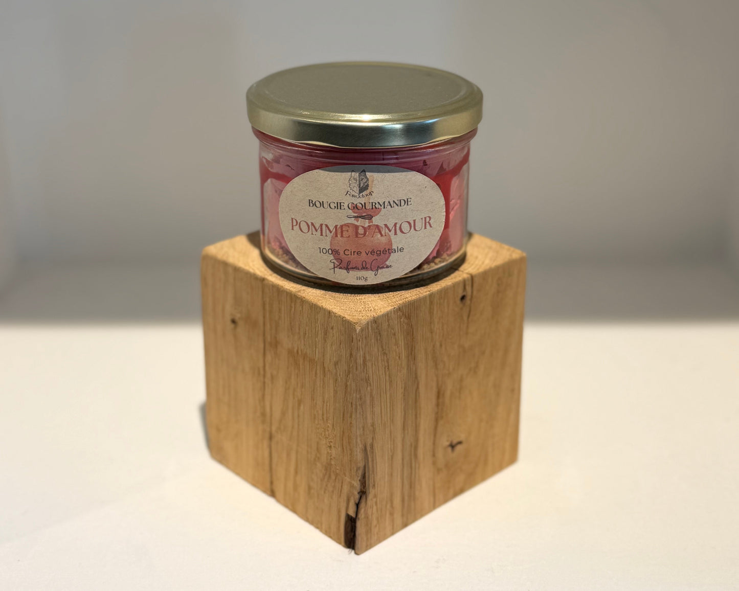 Bougies gourmandes par  Forgeloup