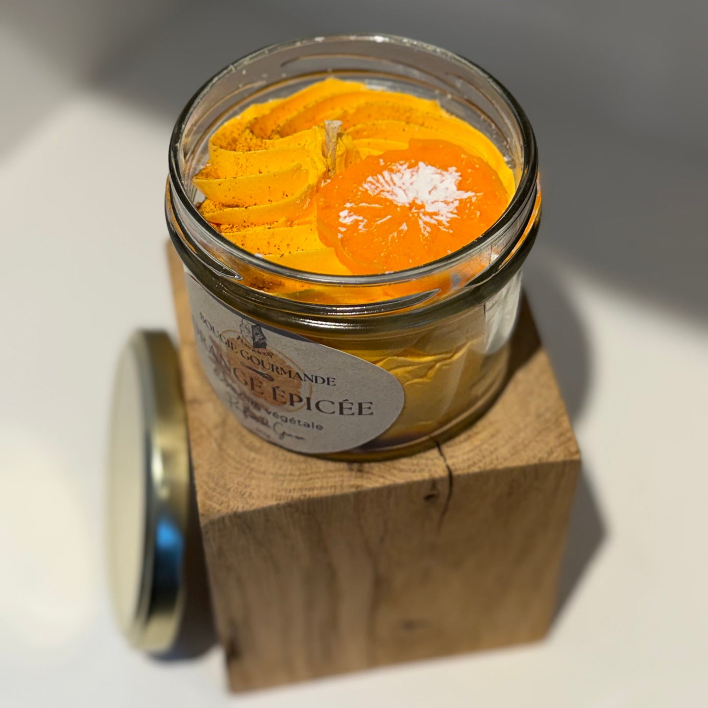 Bougies gourmandes par  Forgeloup